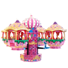 Электрическая Аттракцион карусель «Конфетный вихрь», 6×6×3,5 м