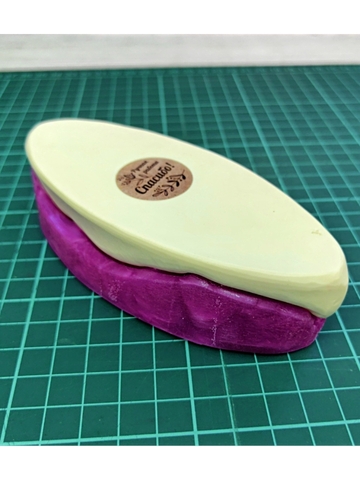 Молд пластиковый+Вайнер силиконовый лепесток лилии волна 13,2х5,4см