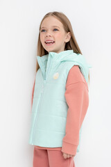 жилет  для девочки  ВК 35015/3 ГР
