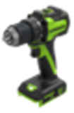 Дрель-шуруповерт аккумуляторная Greenworks DD350, 24V, б/щет, 27/50 Нм, 0-500 / 0-1900 об/мин, 13мм, без АКБ и ЗУ (DD35000)