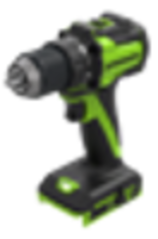 Дрель-шуруповерт аккумуляторная Greenworks DD350, 24V, б/щет, 27/50 Нм, 0-500 / 0-1900 об/мин, 13мм, без АКБ и ЗУ (DD35000)