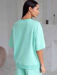 Футболка из тонкого премиального футера с эластаном  D49.081 (119321)