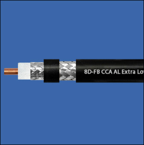 ВЧ кабель 8D-FB CCA PVC AL MG