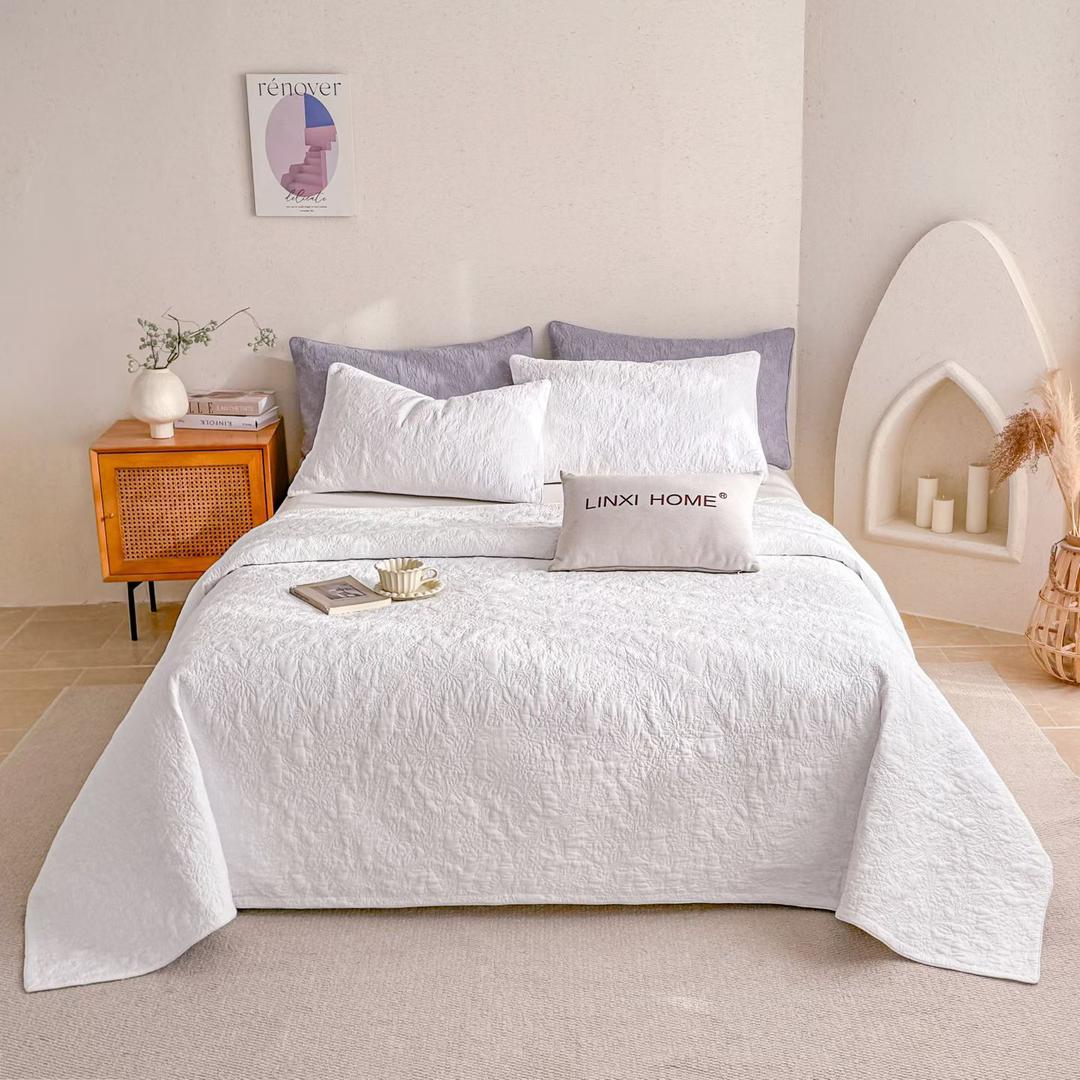 Покрывало Zephyr Home Хлопок 230x250 Белый