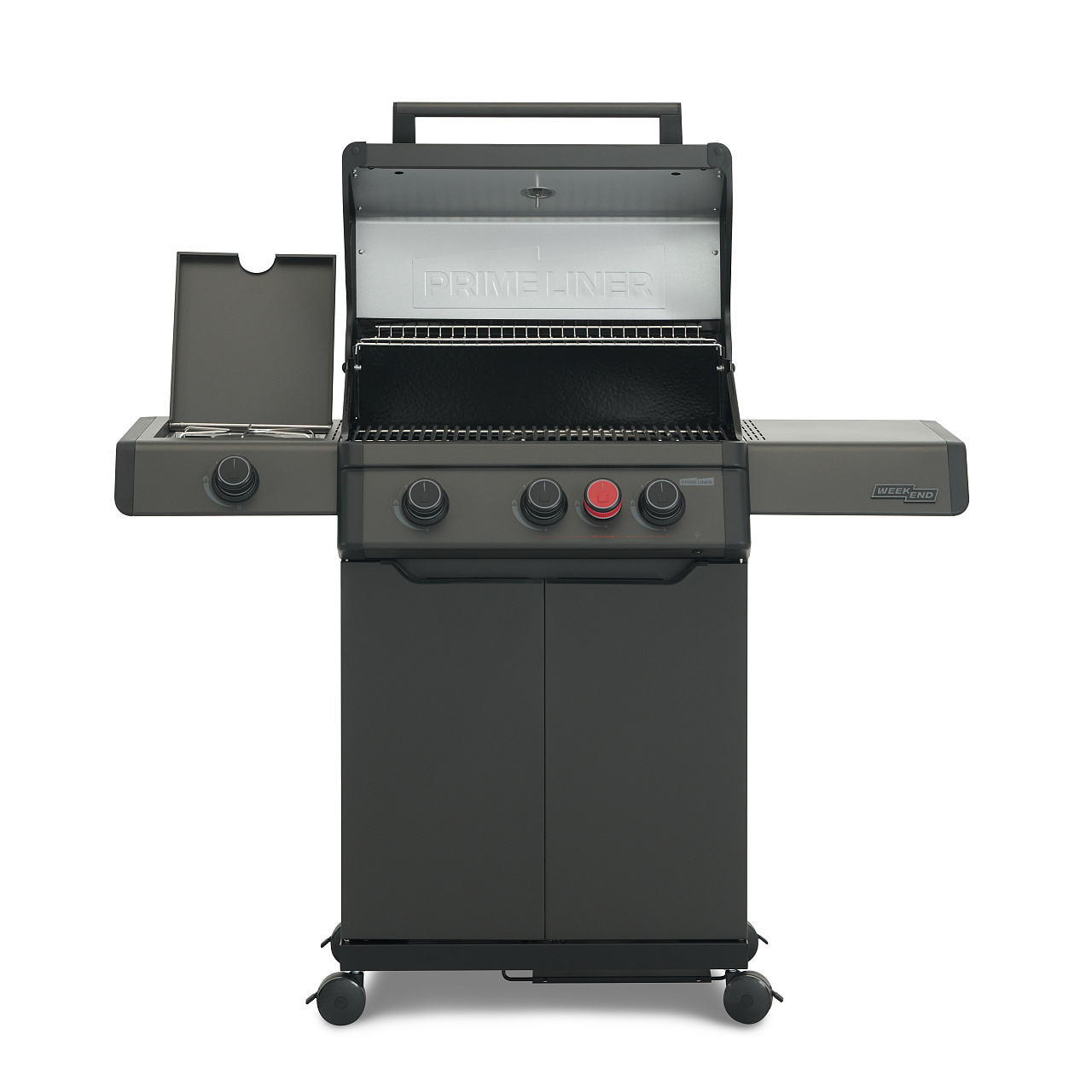 Газовый гриль PRIMELINER WEEKEND 3B комплектация DELUXЕ
