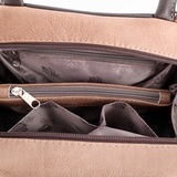 Сумка Саломея 479 македония миндаль + шоколад