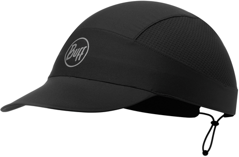 Спортивная кепка для бега Buff R-Solid Black фото 1