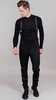 Утеплённый лыжный костюм Nordski Premium Light Blue-Black 2020 мужской