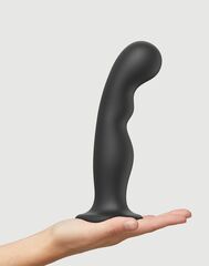 Черная насадка Strap-On-Me Dildo Plug P&G size XXL - 