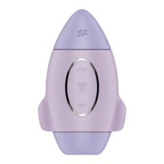 Стимулятор клитора с воздушной стимуляцией и вибрацией Satisfyer Mission Control (лиловый)