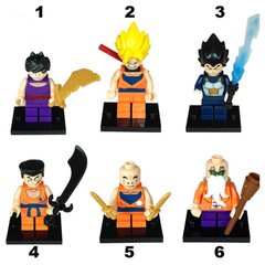 Minifigures Dragon Ball Blocks Building