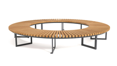 Скамейка радиальная SK00074