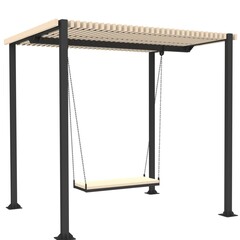 Качели парковые PO-2760, 2760*2230*2590 мм.