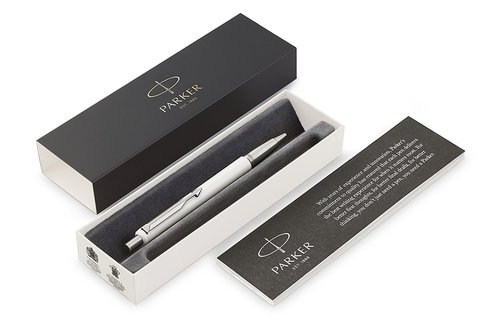 Шариковая ручка Parker Vector Standard K01, цвет: Белый, стержень: Mblue123