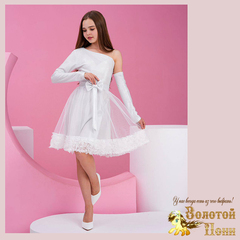 Платье+юбка праздничное д (9-13) 261110-J4002