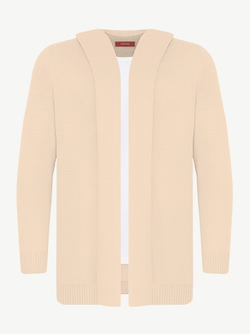 Кардиган с капюшоном из кашемира