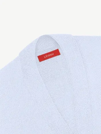 Кардиган с пуговицами из шелка