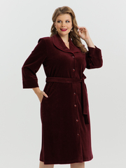 4006 Халат на пуговицах