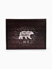 Коробка самосборная одиночная Прямоугольник,  27*21*9 см, «Ящик», 1 шт.