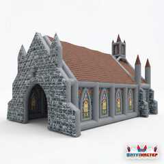 Надувной парк ужасов «Врата в мрак», 18×9×7 м