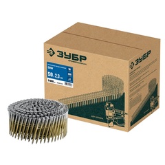 ЗУБР CNW 50 х 2.3 мм, барабанные гвозди рифленые, 9000 шт (305382-50)