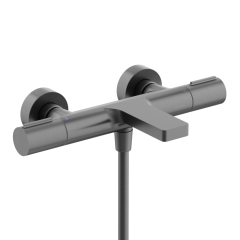 Sancos SC9006GG Термостатический смеситель для ванны и душа SANCOS Etna, вороненая сталь, арт. SC9006GG