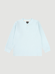 Лонгслив с застёжкой-планкой Mjölk Голубой