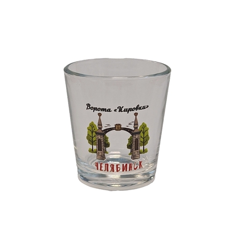 Урал Сувенир - Челябинск набор рюмок 6 шт №0001 Виды города