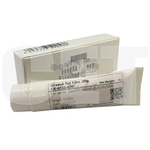 Смазка термопленок/термоэлементов Permalub G No. 2 (CK-0551) для HP LaserJet 1010/1015/1020/1022/1160/1320/P2015 (Nippeco), 20г, CET0058