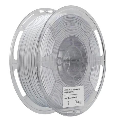 Пластик для 3D-печати eSUN PC-HT, 1,75 мм, 1 кг, белый, PC-HT175W1TZ1