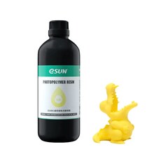 Фотополимерная смола eSUN S200 Standard Resin, 1 кг, ярко-жёлтый, S200 STANDARDRESIN-BY