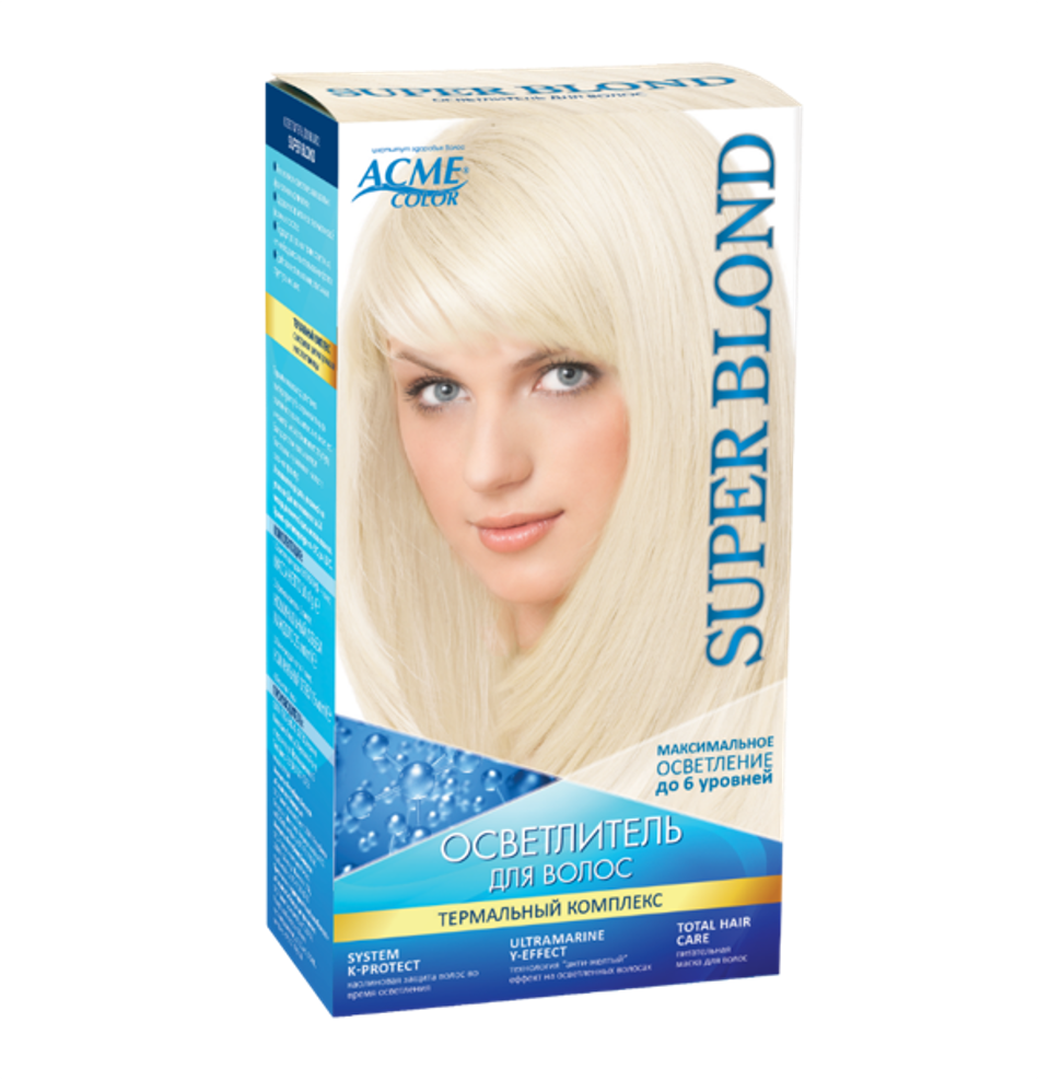 Осветлитель для волос «Acme Color» «super blond» New. Осветлитель super blond. Acme-Color super blond осветлитель для волос. Супер блонд волосы.