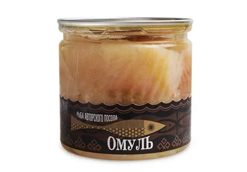 Омуль слабой соли, 360г