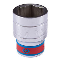 KING TONY (433528S) Головка торцевая стандартная шестигранная 1/2", дюймовая 7/8"