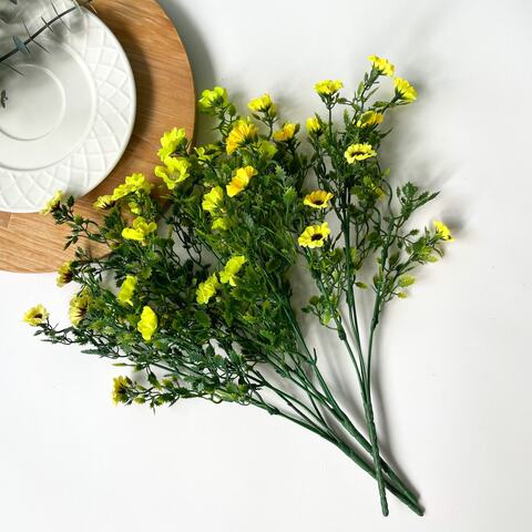 Цветок с мелкими желтыми цветами - 75 фото