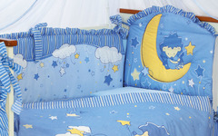 Бампер "Ёжик "Топа-Топ" (голубой)