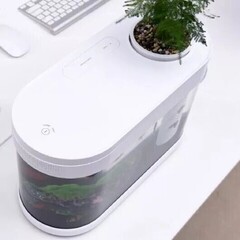 Акваферма Xiaomi Geometry Fish Tank Aquaponics Ecosystem C180 Standart Set (белый)