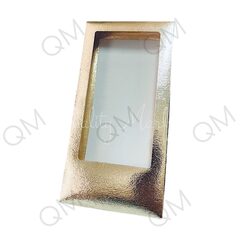 Коробка для шоколадной плитки 180*90*17 мм (золото), 50шт