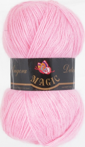 Пряжа Angora Delicate Magic 1123 Светло-розовый - купить в интернет-магазине недорого klubokshop.ru