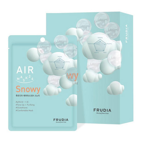 Frudia Air Mask 24 Snowy - Маска для лица обновляющая кремовая