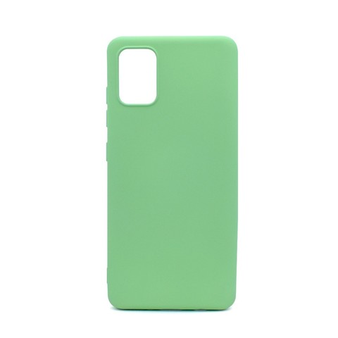 Силиконовый чехол Silicone Cover для Samsung Galaxy M51 (Зеленый)