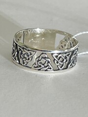 Триглав (кольцо из серебра)