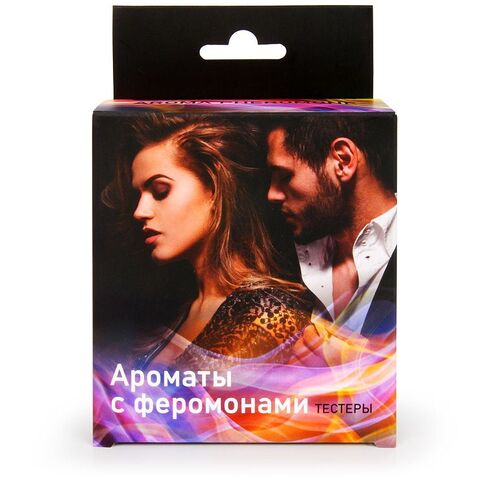 Набор тестеров ароматизирующих композиций с феромонами EROWOMAN & EROMAN Limited Edition - 9 шт. по 5 мл. - Биоритм Духи с феромонами Erowoman-Eroman LB-16520t