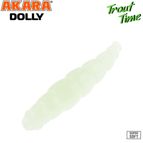 Силиконовая приманка Akara Trout Time DOLLY 1.8 Cheese 12 (10 шт.)