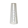 Ваза White Geometric Pattern
