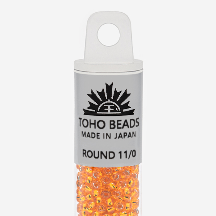 Японский бисер TOHO Round 11/0 (№30), с внутренним серебрением, прозрачный