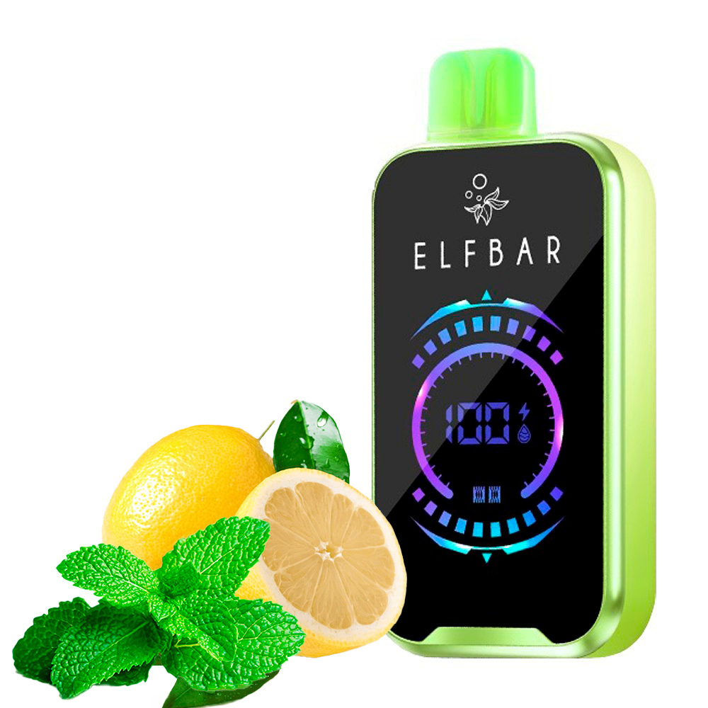 Elf Bar FS18000 - Lemon Mint (5% nic) - buy hookah tobacco Elf Bar FS18000 - Lemon Mint (5% nic) - buy hookah tobacco