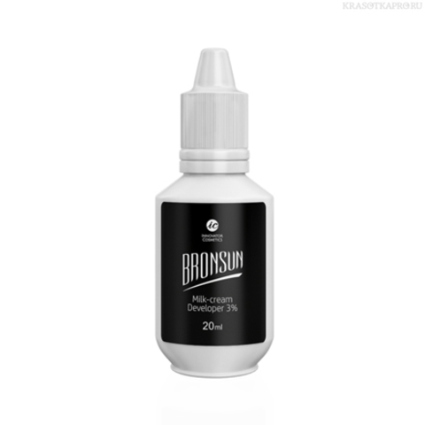 Innovator Cosmetics, Оксидант-молочко Bronsun 3%, 20 мл