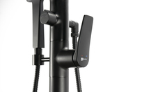 Смеситель для ванны напольный Lemark Bronx - LM3744BL