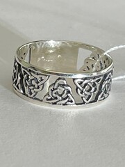 Триглав (кольцо из серебра)
